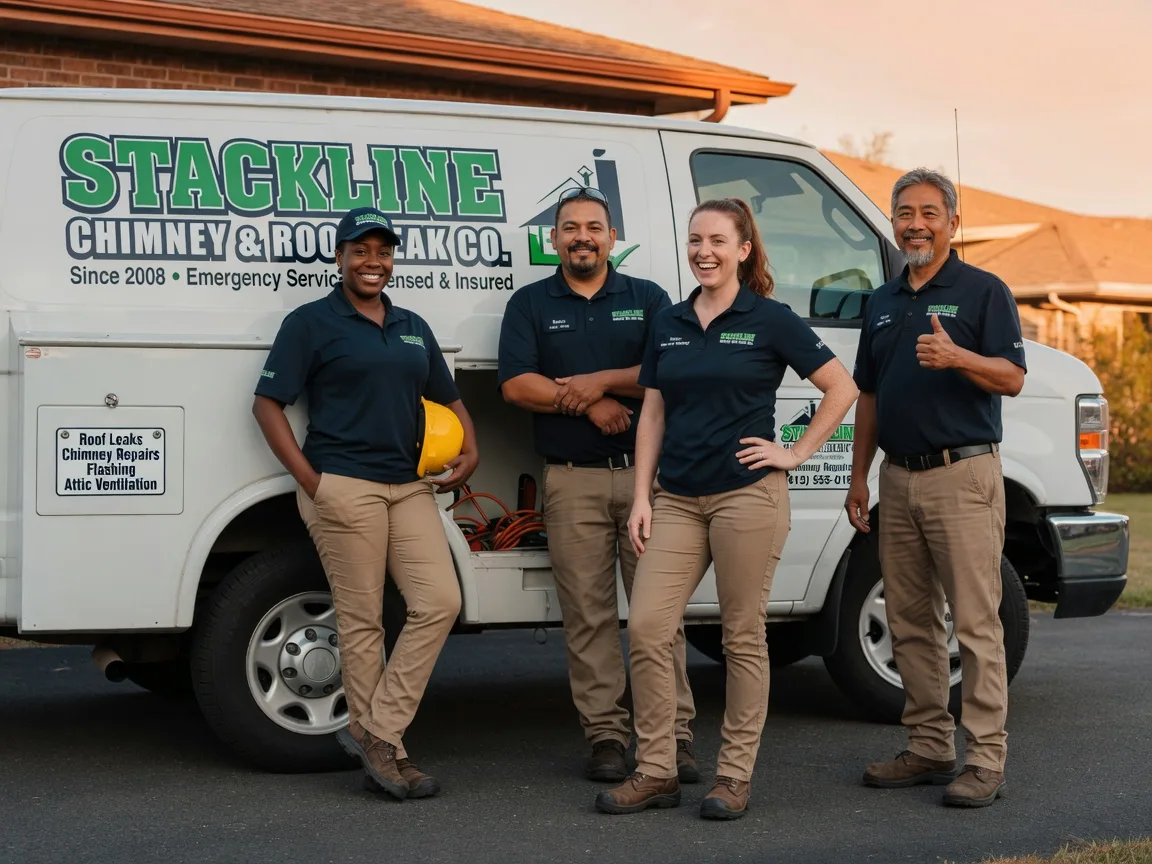 Chimney flashing repair company in Sacramento, CA